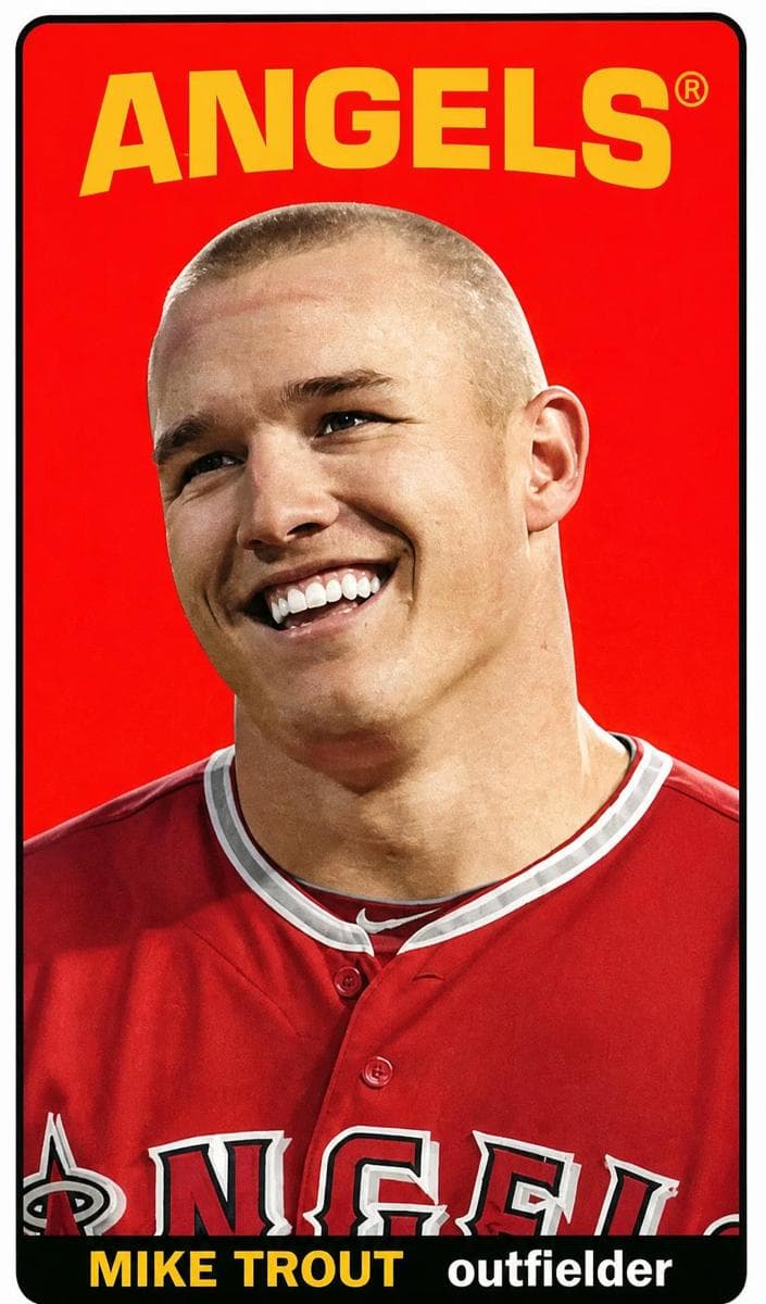 Mike Trout 2013 topps