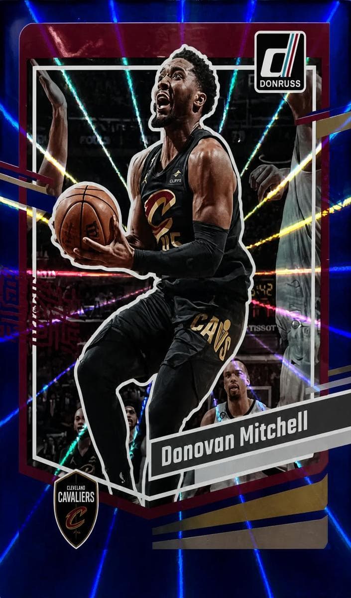 Donovan Mitchell 2023 panini Donruss