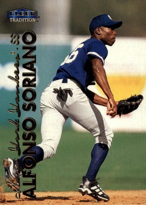 Alfonso Soriano 1999 fleer