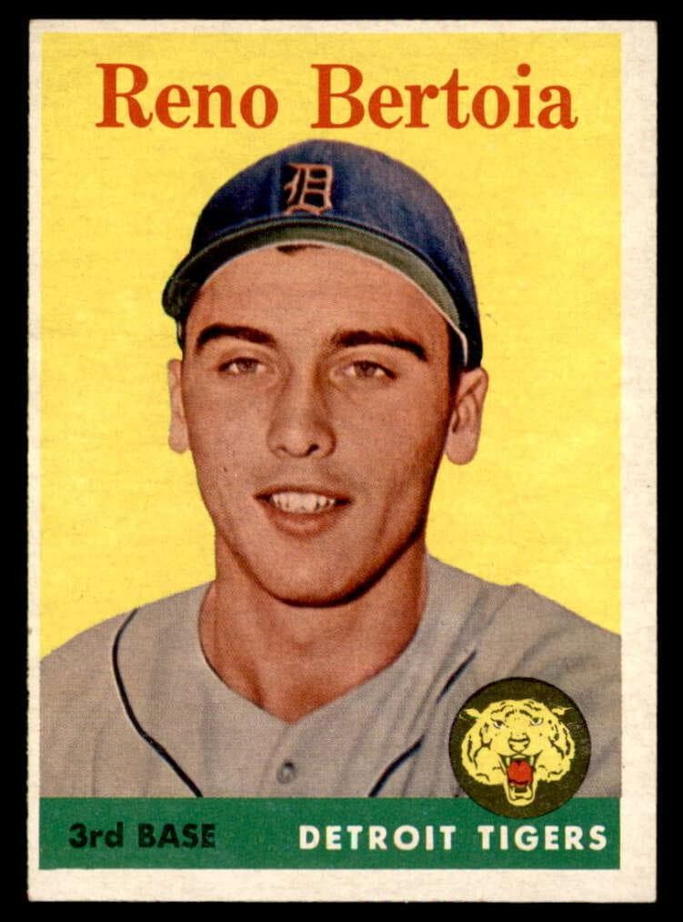 Reno Bertoia 1958 topps Topps