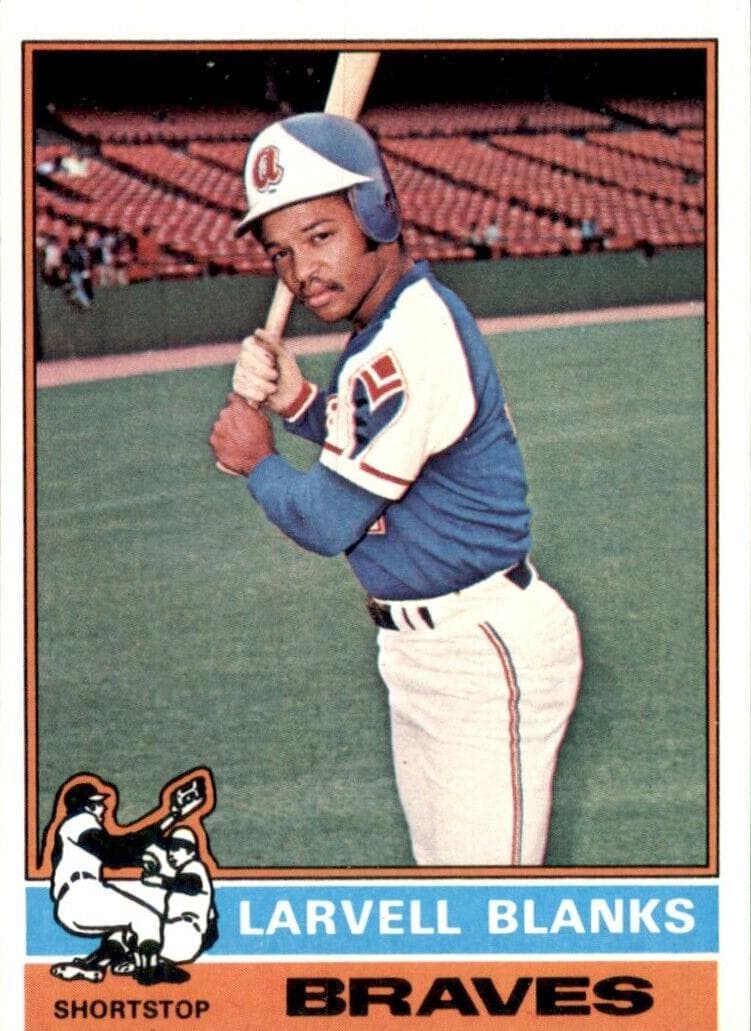 Larvell Blanks 1976 topps Topps