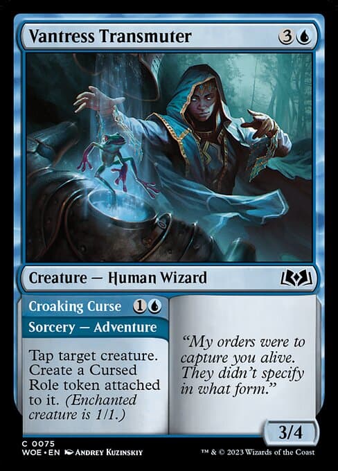 Vantress Transmuter // Croaking Curse #75