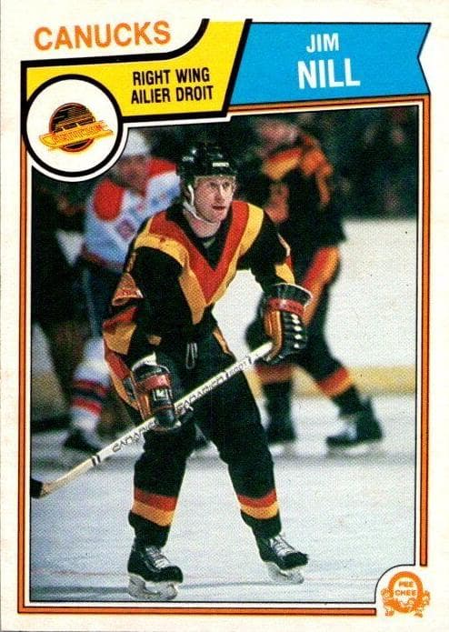 Jim Nill trading card