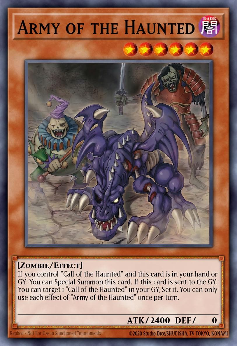Army of the Haunted 2026 Yu-Gi-Oh!