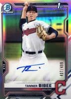 Tanner Bibee 2021 bowman