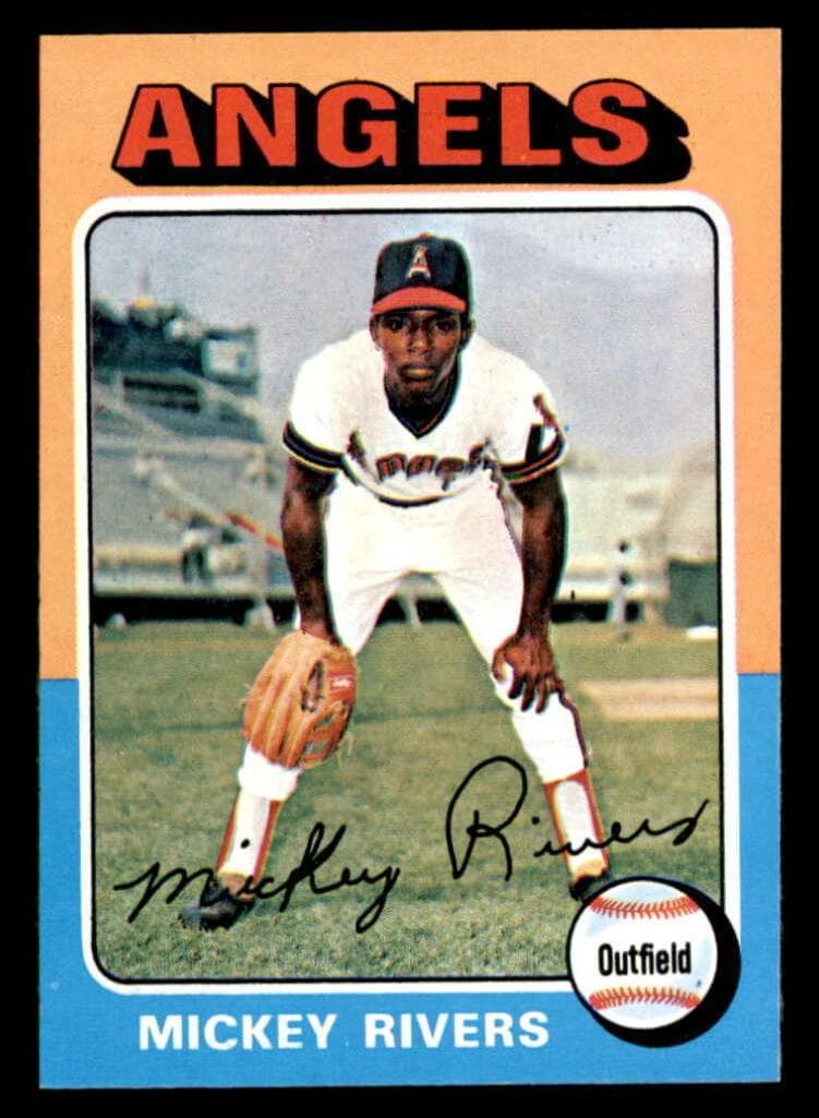 Mickey Rivers 1975 topps Topps