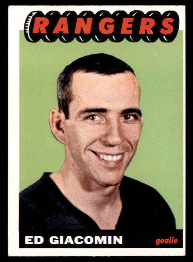 Ed Giacomin 1965 topps Topps