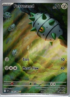 Ferroseed trading card