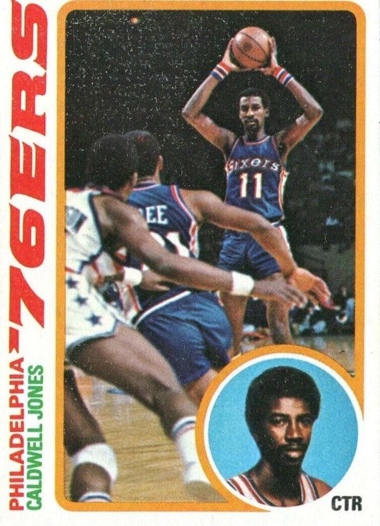 Caldwell Jones 1978 topps Topps