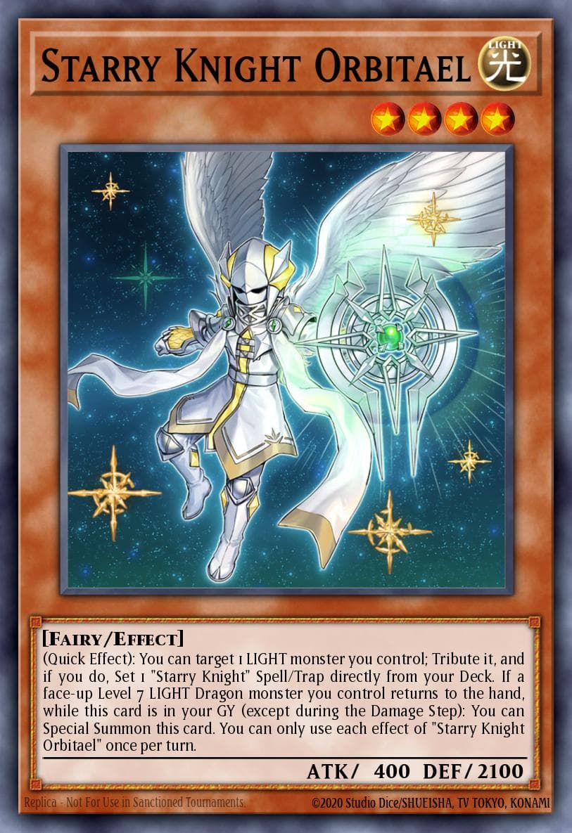 Starry Knight Orbitael 2021 Yu-Gi-Oh! Japanese Burst of Destiny