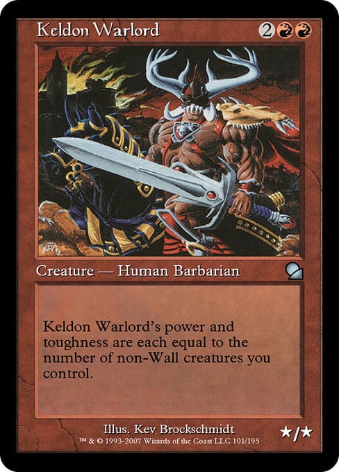 Keldon Warlord #160
