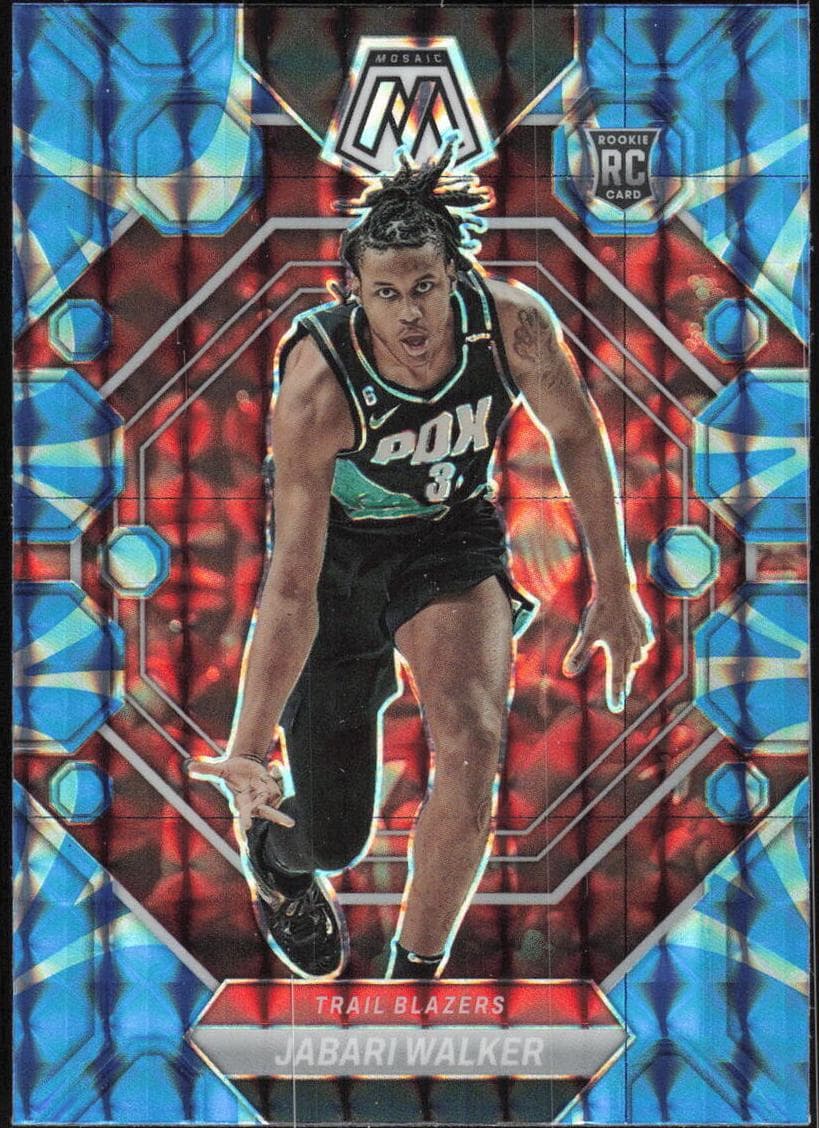 Jabari Walker trading card