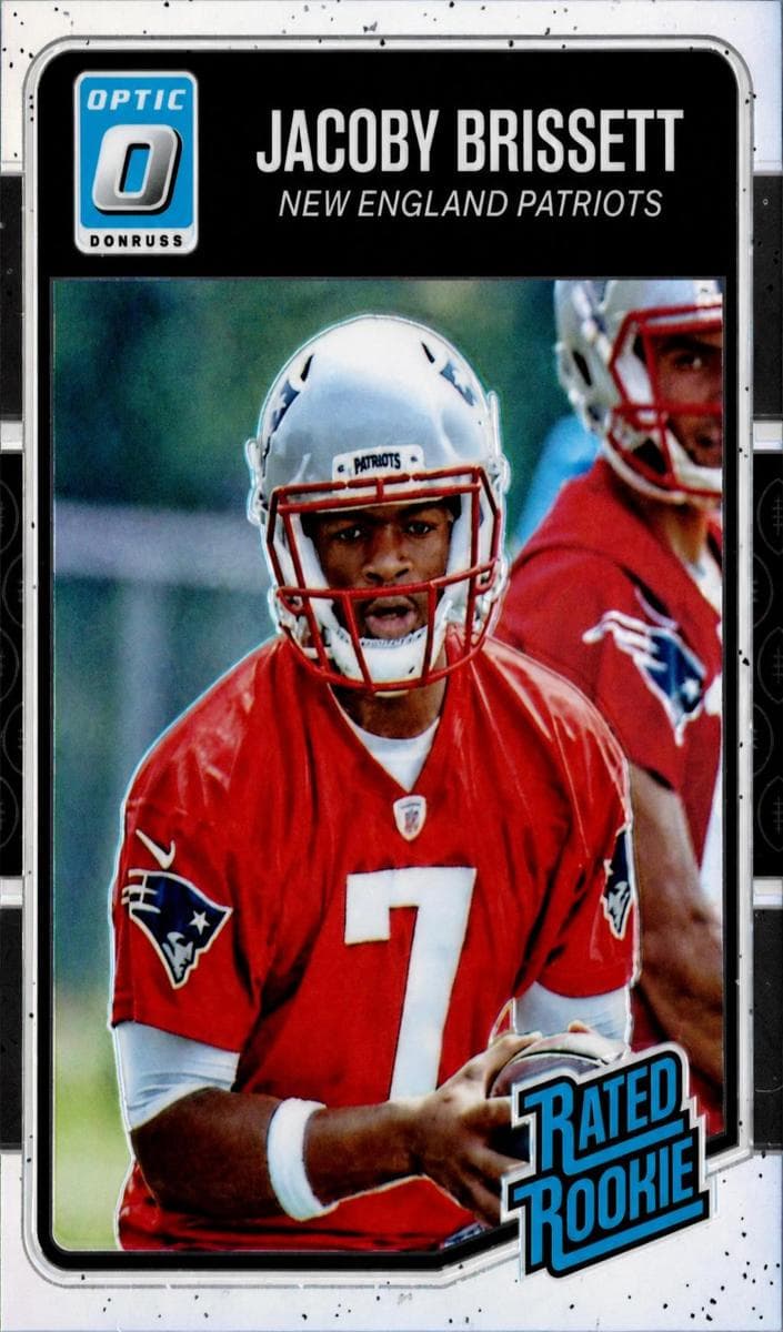 Jacoby Brissett trading card