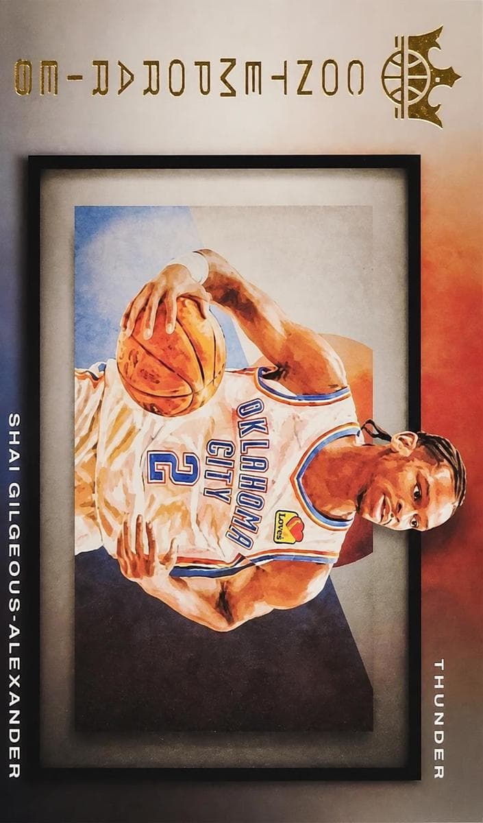 Shai Gilgeous-Alexander 2021 panini Panini Court Kings