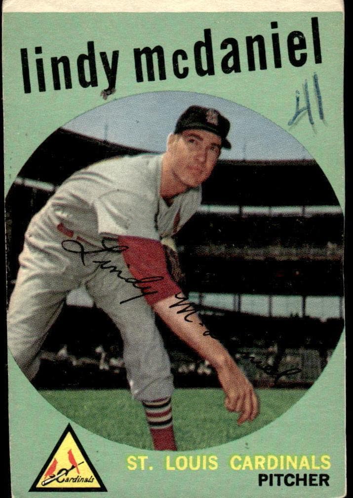Lindy McDaniel 1959 topps Topps