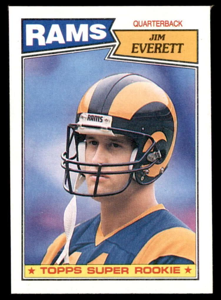 Jim Everett trading card