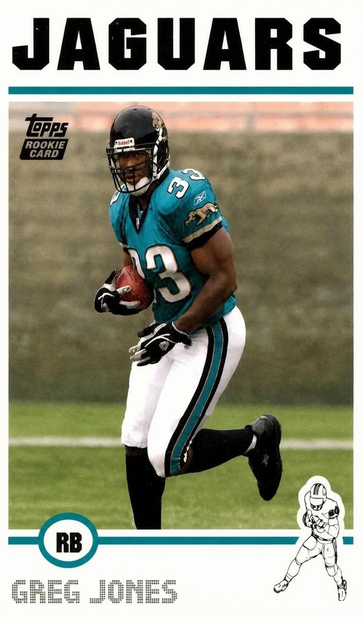 Greg Jones 2004 topps