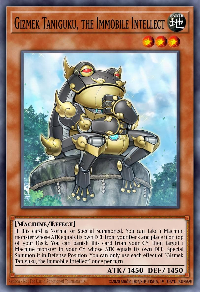 Gizmek Taniguku, the Immobile Intellect #DAMA-EN017
