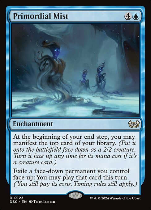 Primordial Mist 2024 Magic: The Gathering Duskmourn: House of Horror Commander