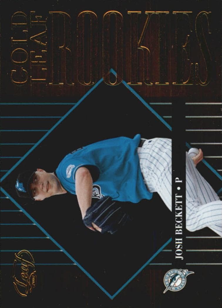 Josh Beckett trading card