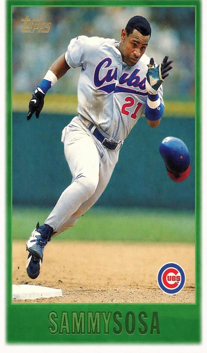 Sammy Sosa 1997 topps Topps