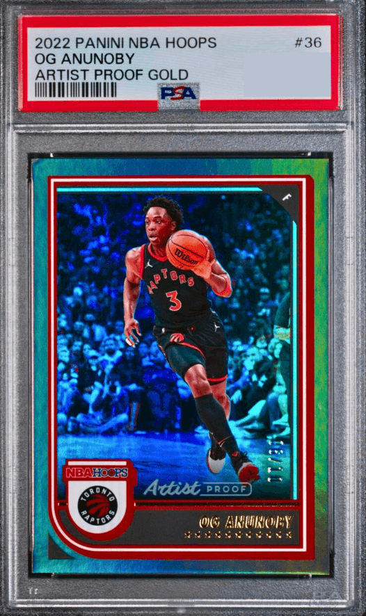OG Anunoby 2022 panini Hoops