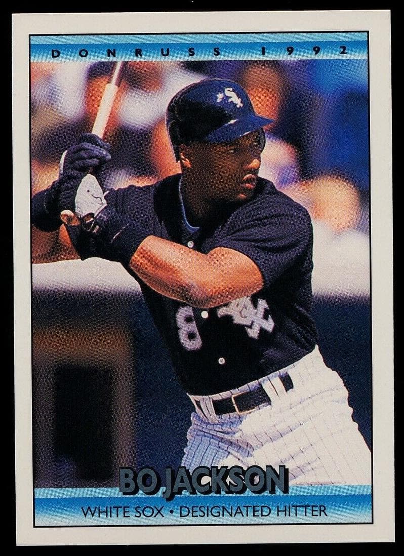 Bo Jackson 1992 panini Donruss