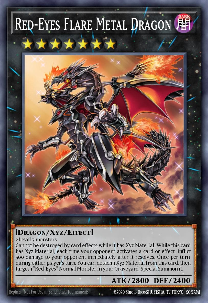 Red-Eyes Flare Metal Dragon 2015 Yu-Gi-Oh!