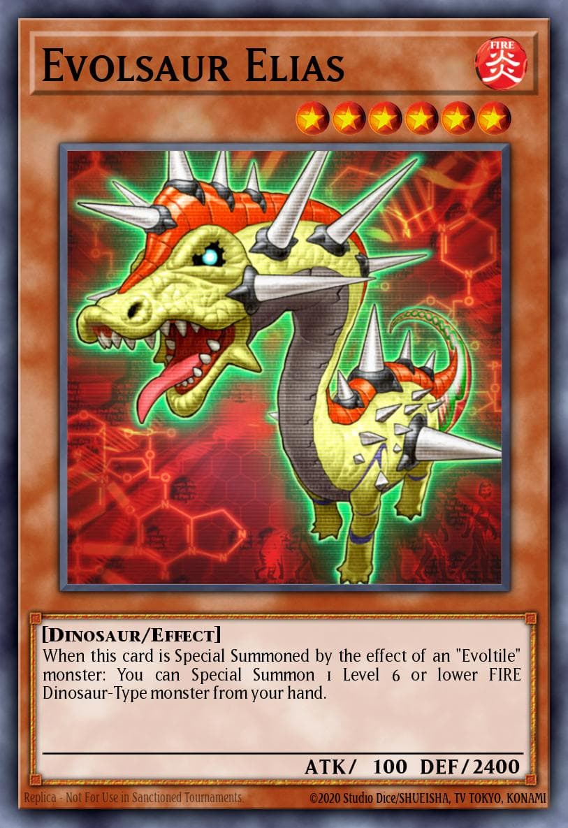 Evolsaur Elias 2012 Yu-Gi-Oh! Order of Chaos