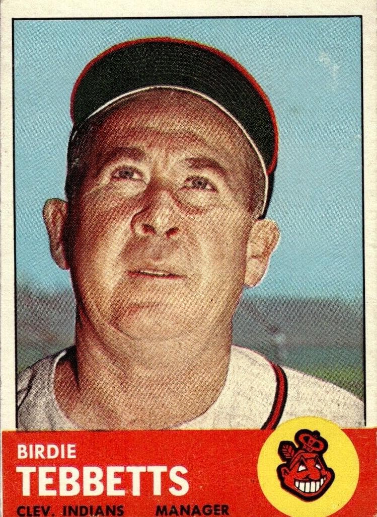 Birdie Tebbetts 1963 topps Topps