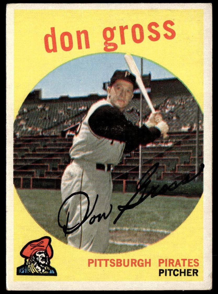 Don Gross 1959 topps Topps