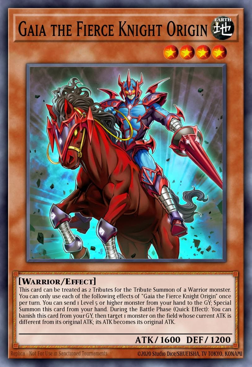 Gaia the Fierce Knight Origin #ROTD-EN000