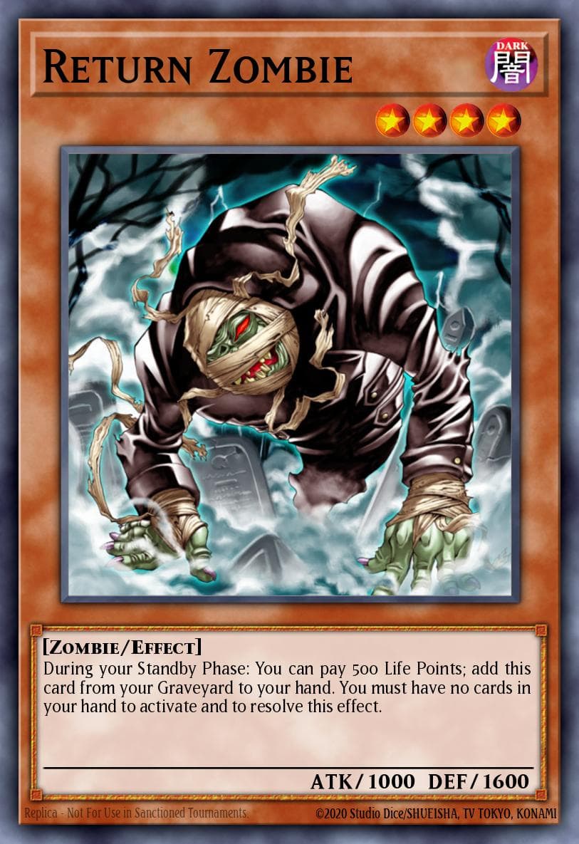 Return Zombie #PP01-EN006