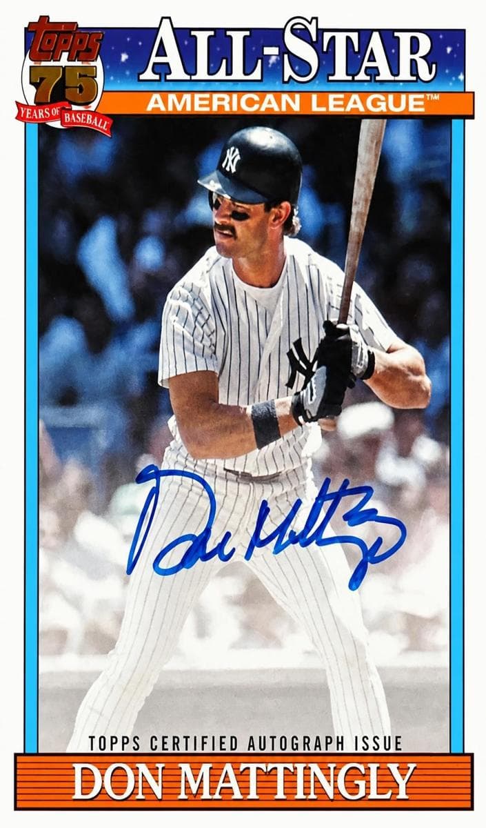 Don Mattingly #91as-dma