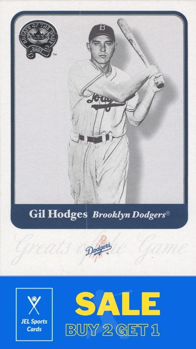 Gil Hodges 2001 fleer Fleer Greats of the Game
