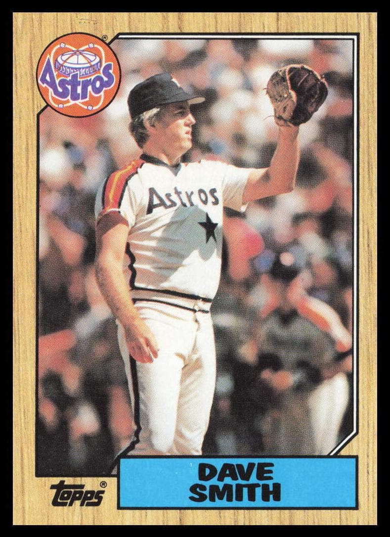 Dave Smith 1987 topps Topps