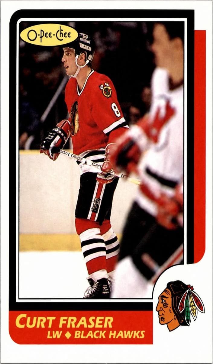Curt Fraser trading card