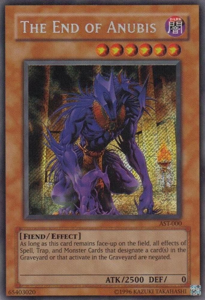 The End of Anubis 2004 Yu-Gi-Oh! Ancient Sanctuary