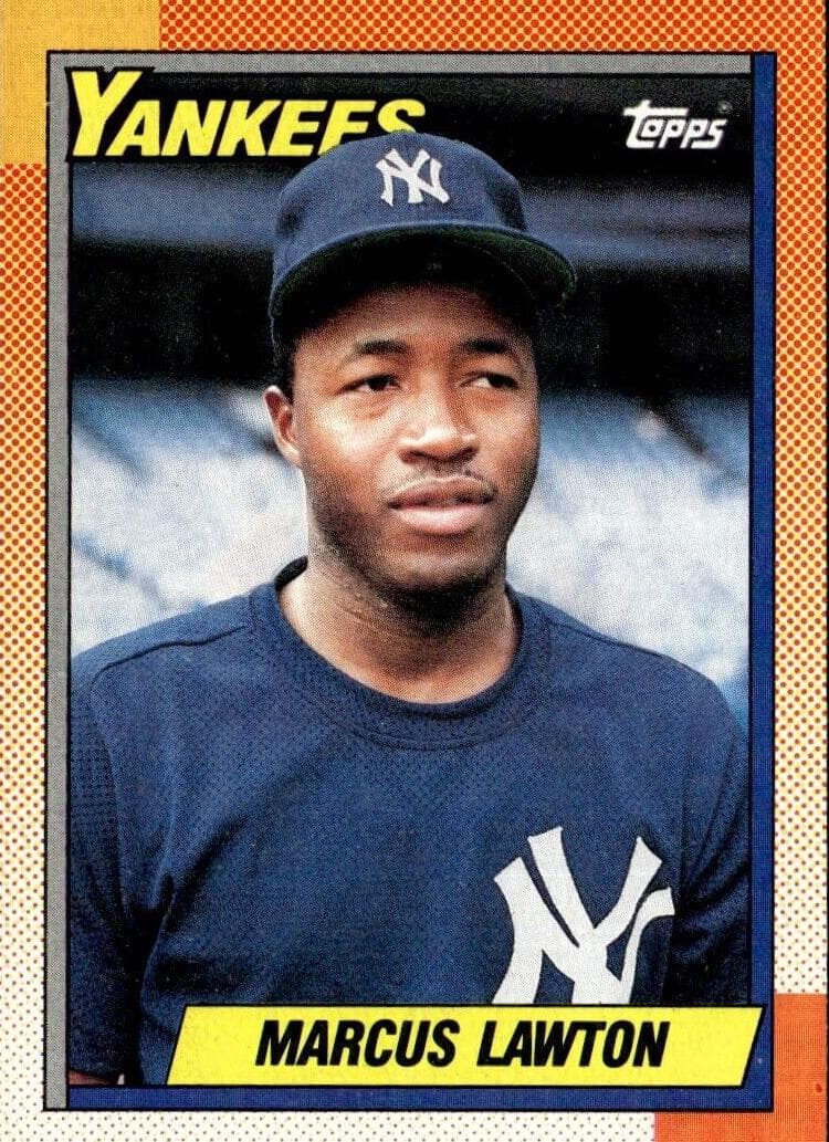Marcus Lawton trading card