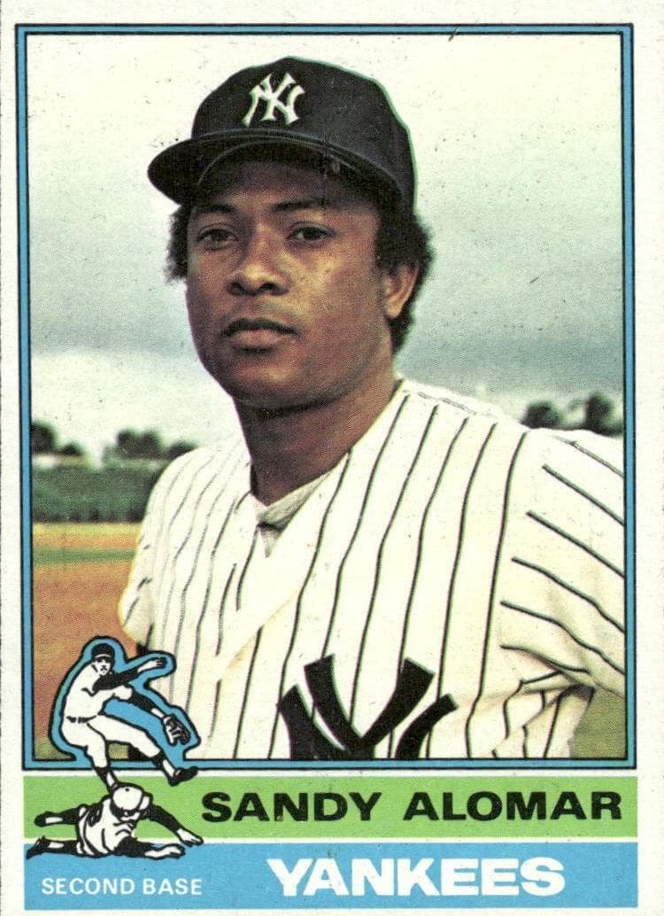 Sandy Alomar 1976 topps Topps