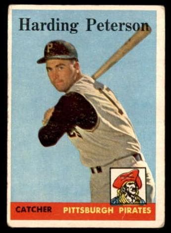 Harding Peterson 1958 topps Topps