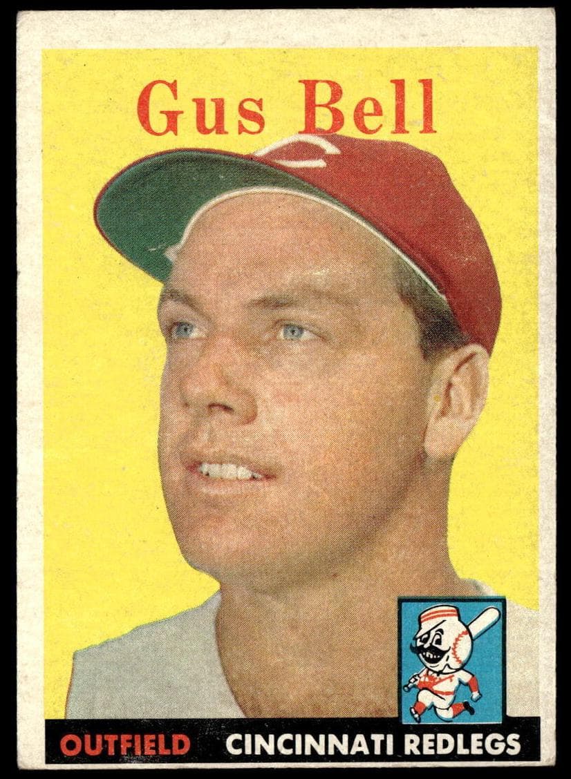Gus Bell 1958 topps Topps