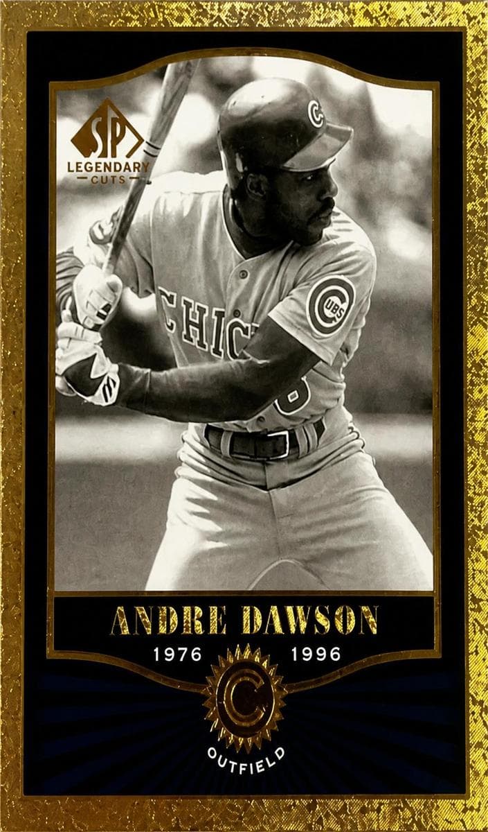 Andre Dawson 2001 unknown SP Legendary Cuts