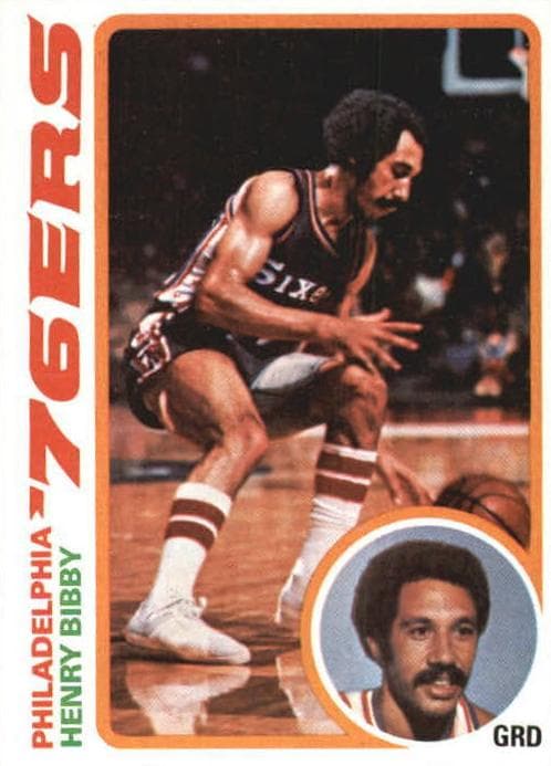 Henry Bibby 1978 topps Topps
