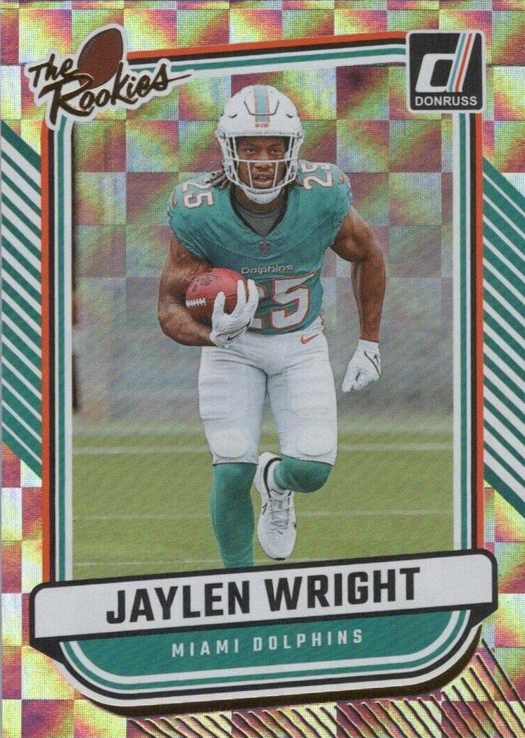 Jaylen Wright 2024 panini Panini Donruss