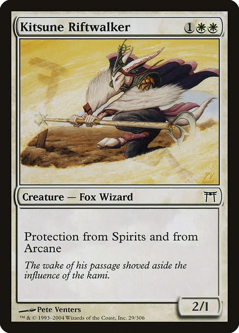 Kitsune Riftwalker 2004 Magic: The Gathering Champions of Kamigawa
