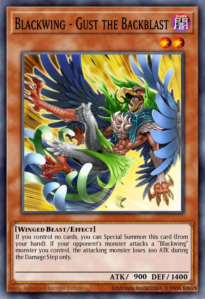 Blackwing - Gust the Backblast #DP11-EN009
