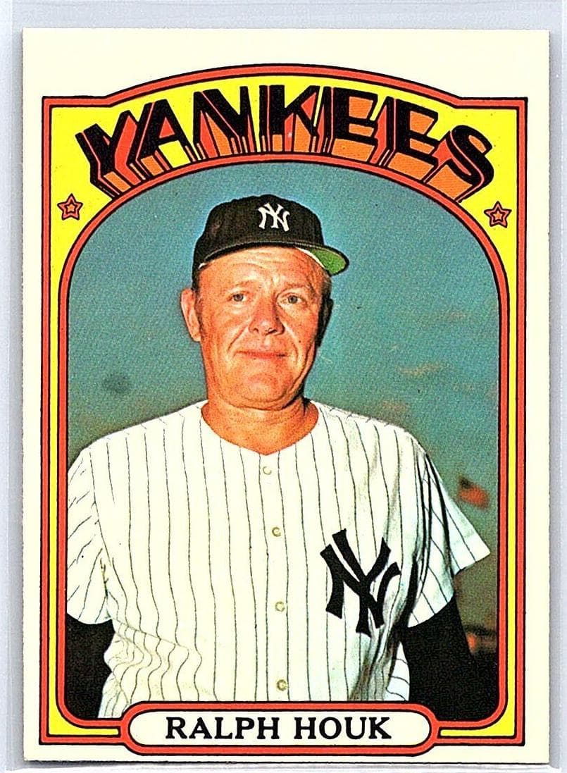 Ralph Houk 1972 topps Topps