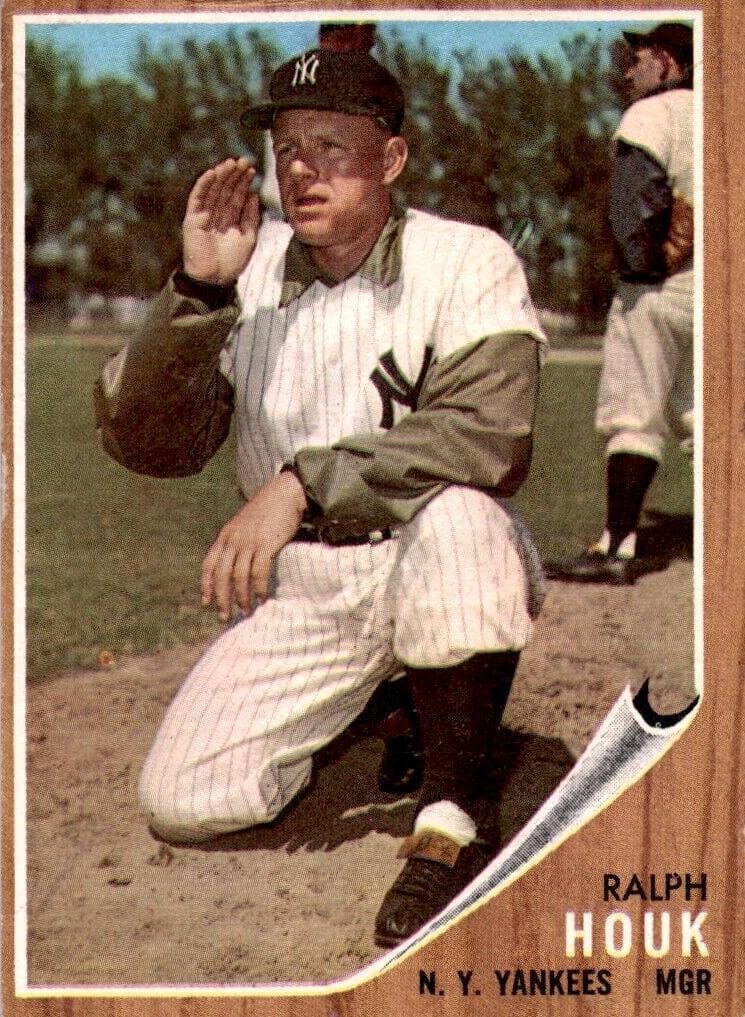 Ralph Houk 1962 topps Topps