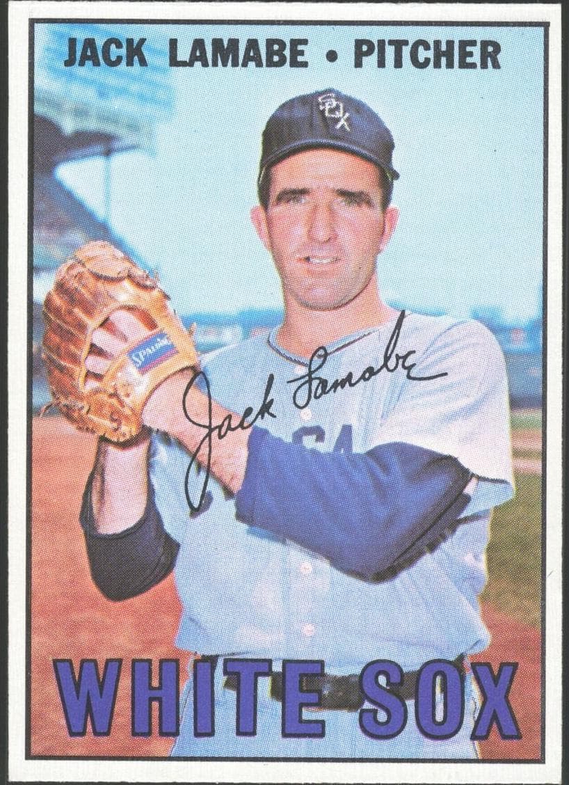 Jack Lamabe 1967 topps Topps